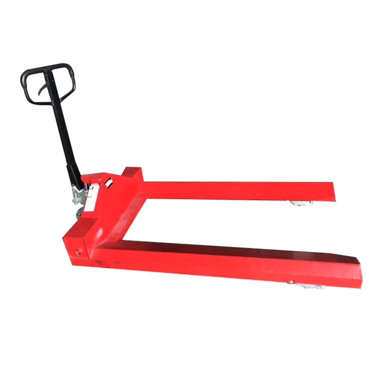 How to Solve Easy Damage and Low Efficiency in Reel Cargo Handling? This Manual Pallet Truck Solves Industry Difficulties