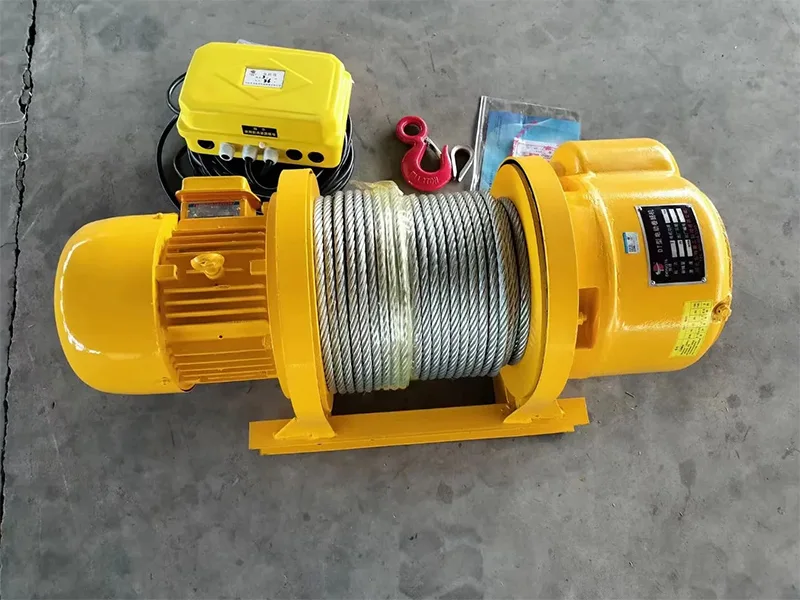Correct Installation Method for Electric Winch with Electric Trolley