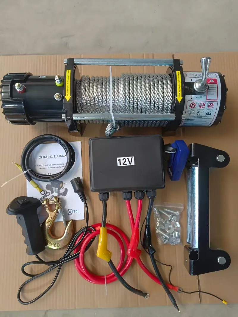 What is the Function of the Clutch on an Electric Winch?