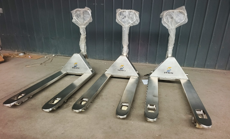 3T Stainless Steel Manual Pallet Truck