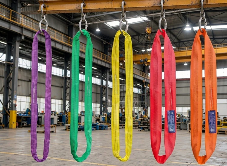 High-Strength Polyester Flexible Round Lifting Sling